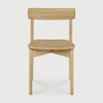 Risu dining chair - varnished oak White Cliff Studio Dining Chair