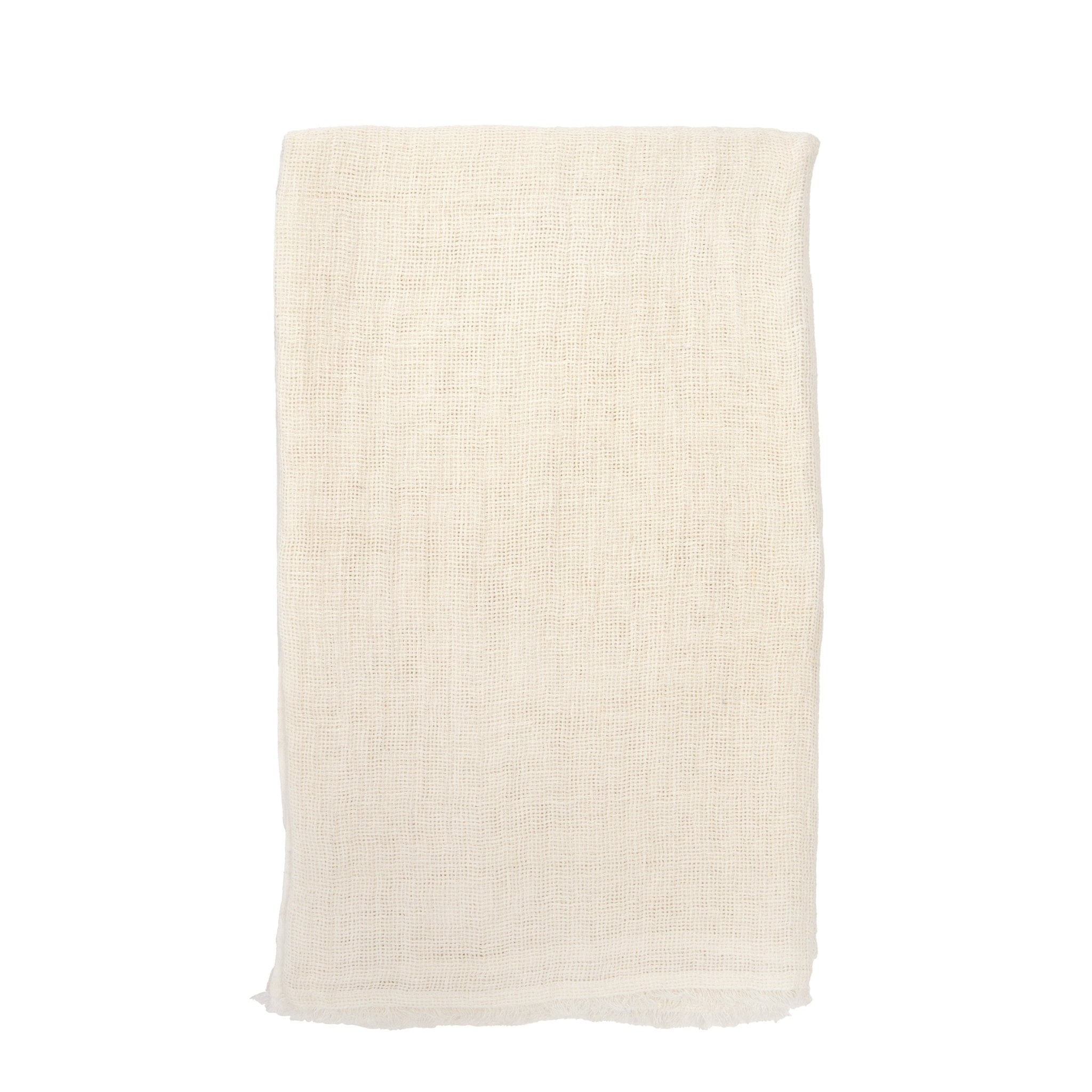 River Oversized Throw White Cliff Studio Throws