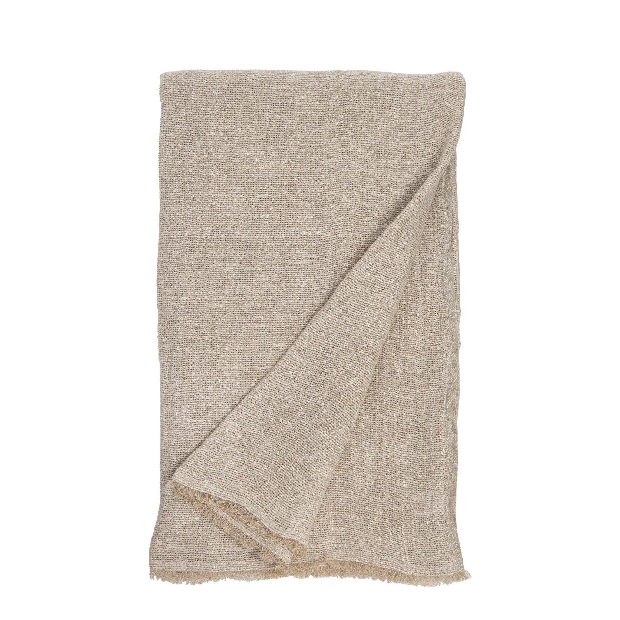 River Oversized Throw White Cliff Studio Throws
