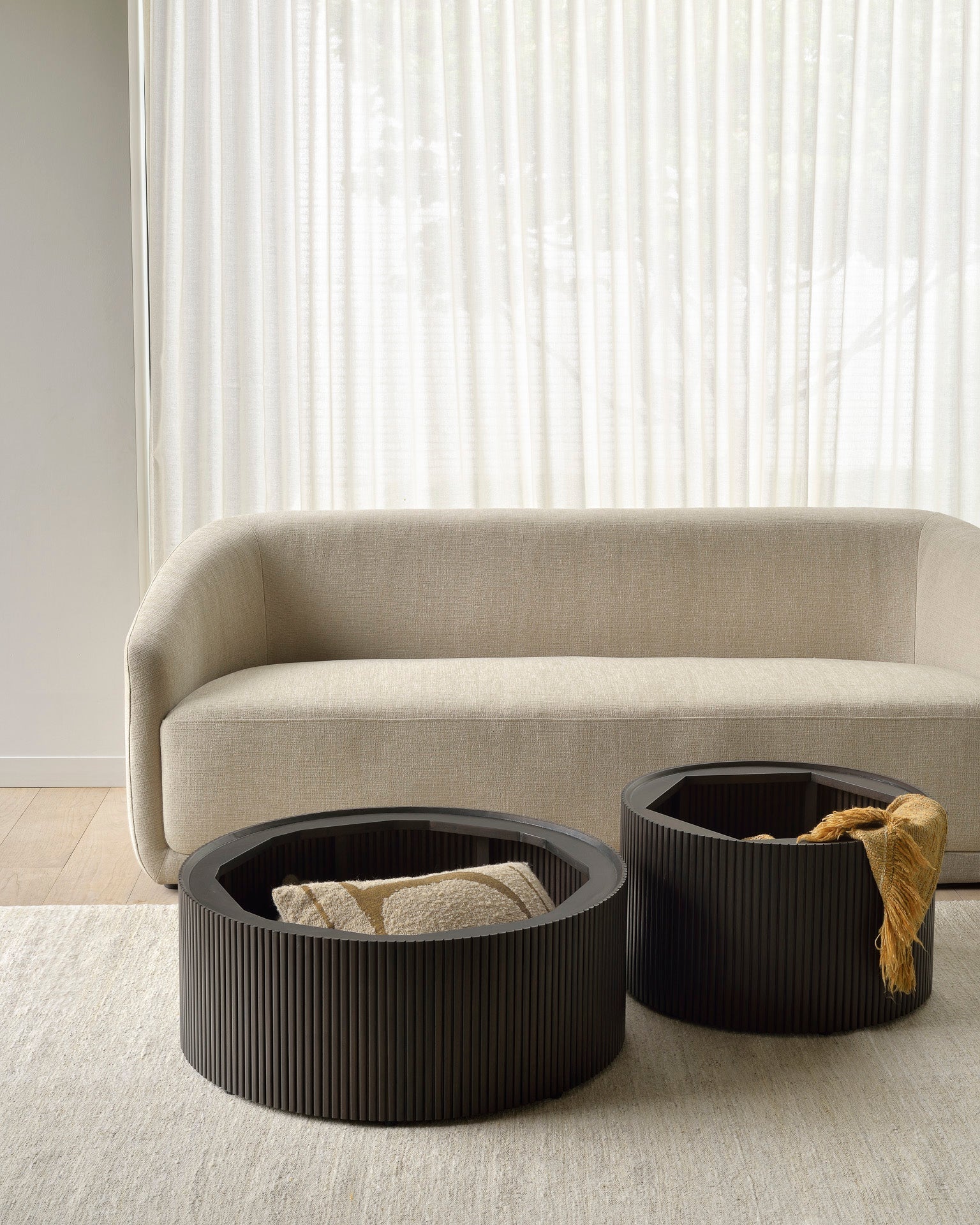 Roller Max Coffee Table White Cliff Studio Coffee Tables