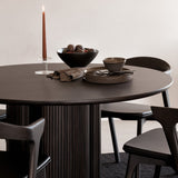 Roller Max Dining Table White Cliff Studio Round Dining Tables