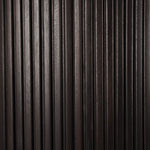 Roller Max dining table - varnished mahogany - dark brown - round White Cliff Studio Dining Table