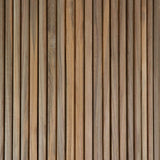 Roller Max outdoor dining table - varnished concrete top - reclaimed teak base - Dark Grey - round White Cliff Studio Outdoor Dining Table