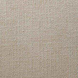 Roller Max pouf - varnished mahogany - dark brown - Rice fabric White Cliff Studio Ottoman