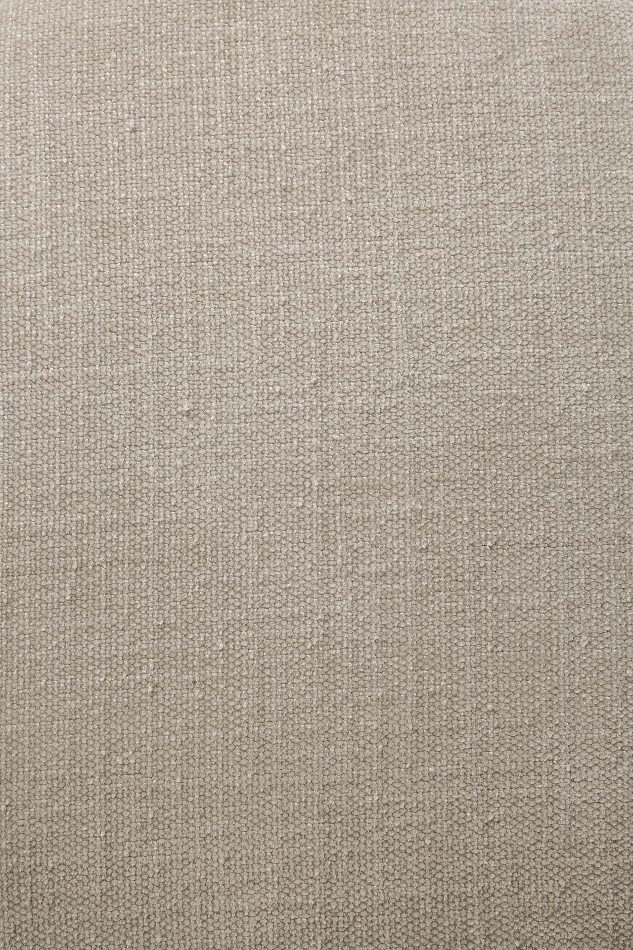 Roller Max pouf - varnished mahogany - dark brown - Rice fabric White Cliff Studio Ottoman