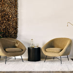 Roller Max Side Table White Cliff Studio Side Tables