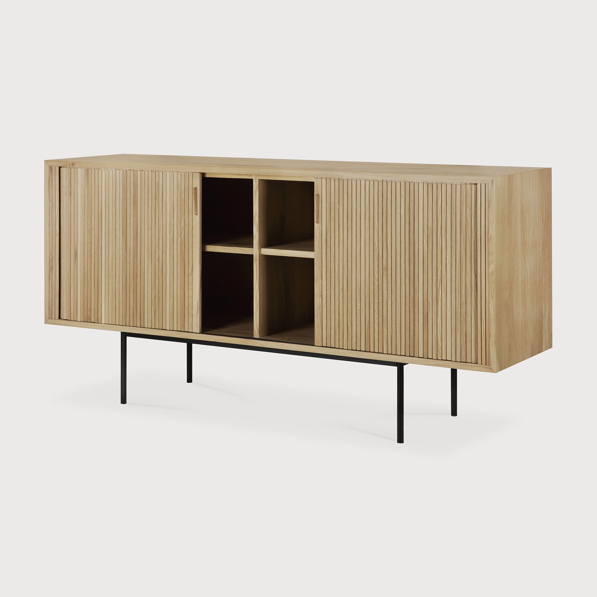 Roller Max sideboard - oak - 2 doors White Cliff Studio Sideboard