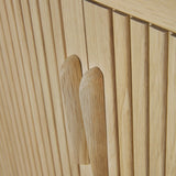 Roller Max sideboard - oak - 2 doors White Cliff Studio Sideboard