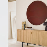 Roller Max sideboard - oak - 2 doors White Cliff Studio Sideboard