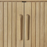Roller Max sideboard - oak - 2 doors White Cliff Studio Sideboard
