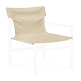 Safari outdoor lounge chair seat - Dune fabric White Cliff Studio Outdoor Lounge Chair