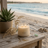 Salt & Agave Candle White Cliff Studio Candles