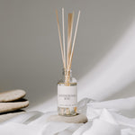 Sandalwood Rose Clear Reed Diffuser White Cliff Studio Reed Diffusers