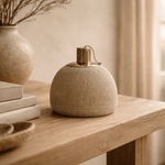 Sandstone Oil Lamp White Cliff Studio Candles