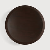 Satellite bowl - varnished mahogany - dark brown White Cliff Studio Decorative Bowls