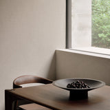 Satellite bowl - varnished mahogany - dark brown White Cliff Studio Decorative Bowls