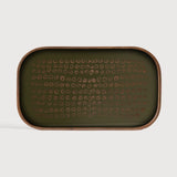Second Nature Valet Tray White Cliff Studio Decorative Trays