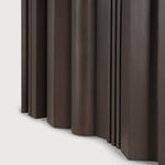 Sequence dining table - varnished mahogany - dark brown - rectangular White Cliff Studio Dining Table