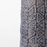 Sera Geometric Patterned Ceramic Vase, Medium