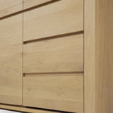 Shadow dresser - oak - 3 doors - 2 drawers White Cliff Studio DRESSERS & CHEST OF DRAWERS