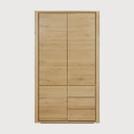 Shadow dresser - oak - 3 doors - 2 drawers White Cliff Studio DRESSERS & CHEST OF DRAWERS