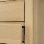 Shadow sideboard - oak - 1 door - 3 drawers White Cliff Studio Sideboard