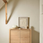 Shadow sideboard - oak - 2 doors White Cliff Studio Sideboard