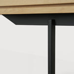 Shadow sideboard - oak - 3 doors - 3 drawers White Cliff Studio Sideboard