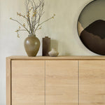 Shadow sideboard - oak - 3 doors White Cliff Studio Sideboard