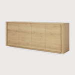 Shadow sideboard - oak - 4 doors White Cliff Studio Sideboard