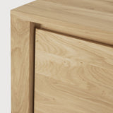 Shadow sideboard - oak - 4 doors White Cliff Studio Sideboard