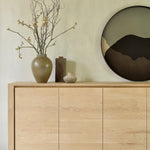 Shadow sideboard - oak - 5 doors White Cliff Studio Sideboard