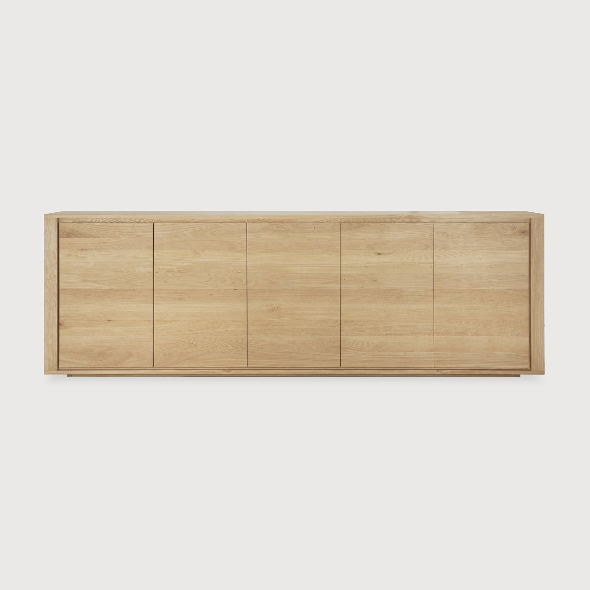 Shadow sideboard - oak - 5 doors White Cliff Studio Sideboard