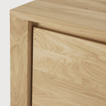 Shadow sideboard - oak - 5 doors White Cliff Studio Sideboard