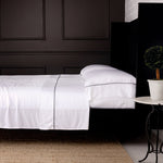 Sheena Bamboo Sateen Sheet Set White Cliff Studio Sheet Sets