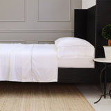 Sheena Bamboo Sateen Sheet Set White Cliff Studio Sheet Sets