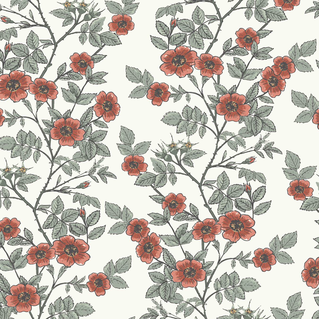 Shia Wallpaper by Lisee Ree Designs