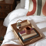 Theo Decorative Rattan Tray