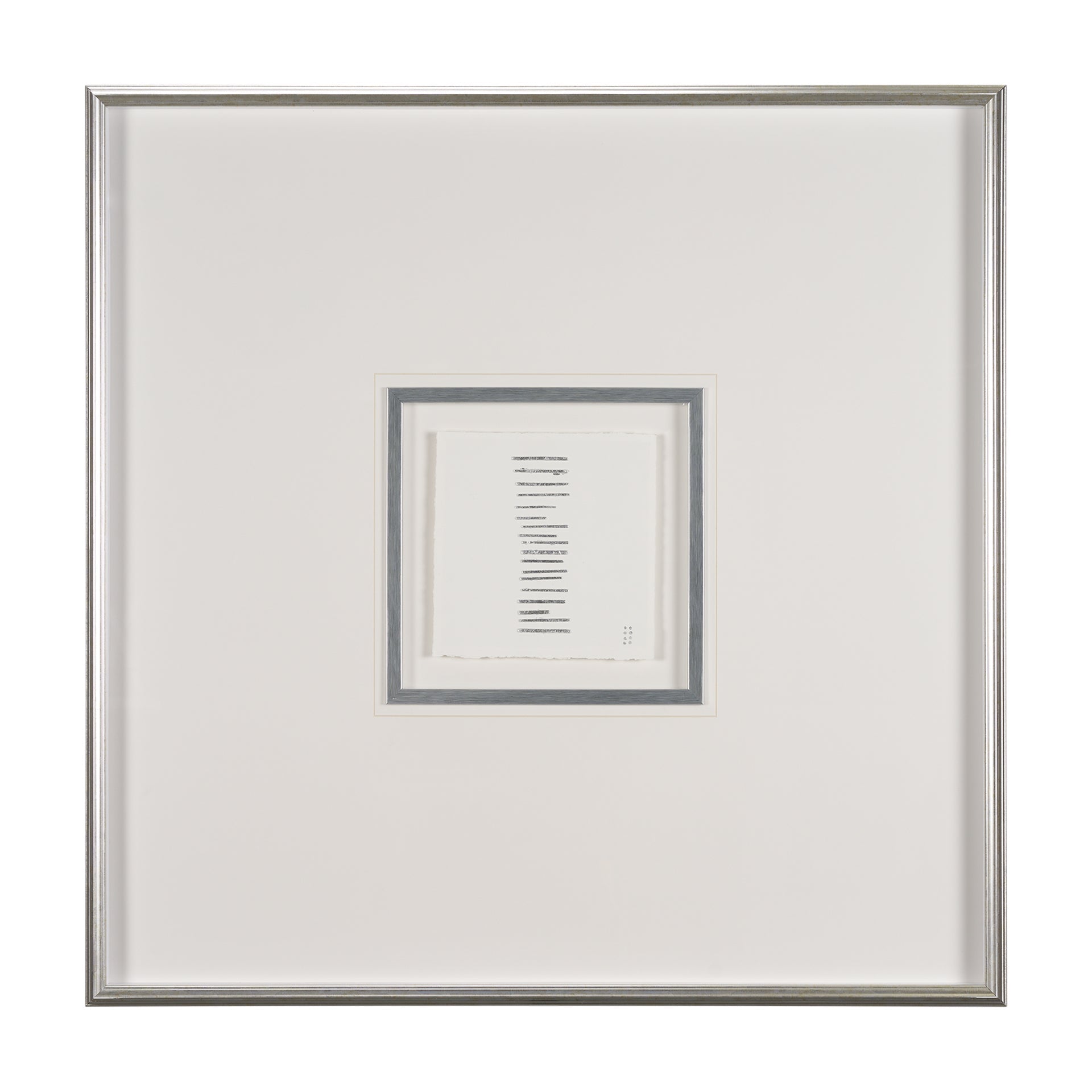 Silver Stair Framed Wall Art