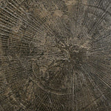 Slice coffee table - varnished Minerals - Ray Whisky - oval White Cliff Studio COFFEE TABLE