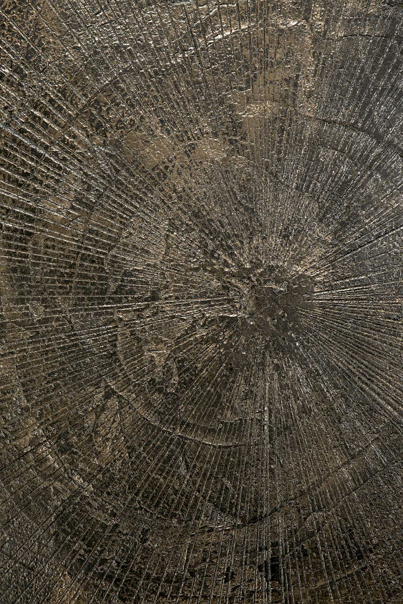 Slice coffee table - varnished Minerals - Ray Whisky - oval White Cliff Studio COFFEE TABLE