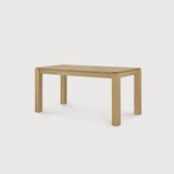 Slice dining table - oak - rectangular White Cliff Studio Dining Table