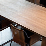 Slice dining table - oak - rectangular White Cliff Studio Dining Table