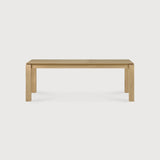 Slice dining table - oak - rectangular White Cliff Studio Dining Table