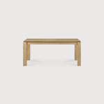 Slice dining table - oak - rectangular White Cliff Studio Dining Table