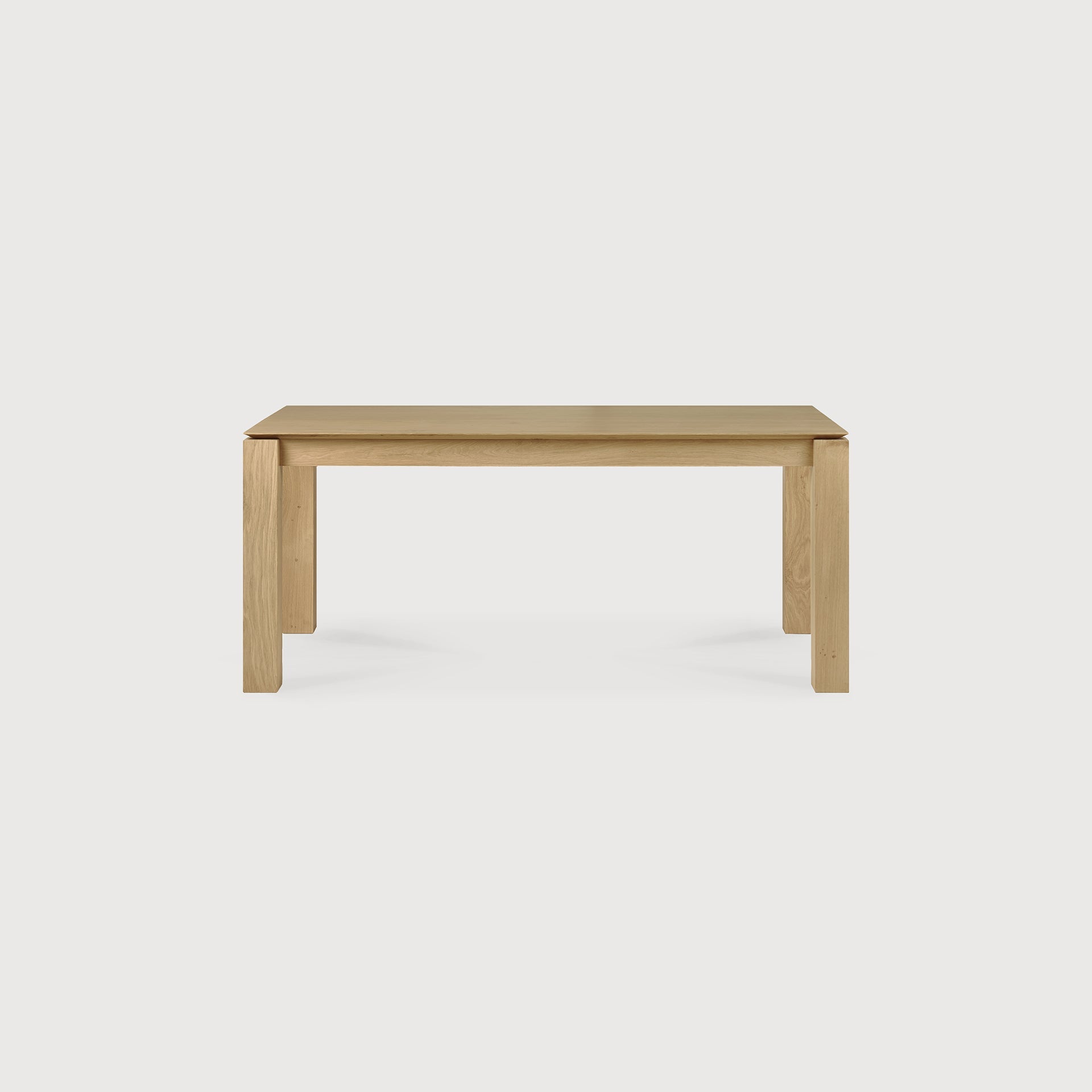 Slice dining table - oak - rectangular White Cliff Studio Dining Table