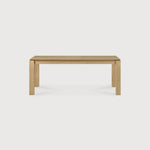 Slice dining table - oak - rectangular White Cliff Studio Dining Table