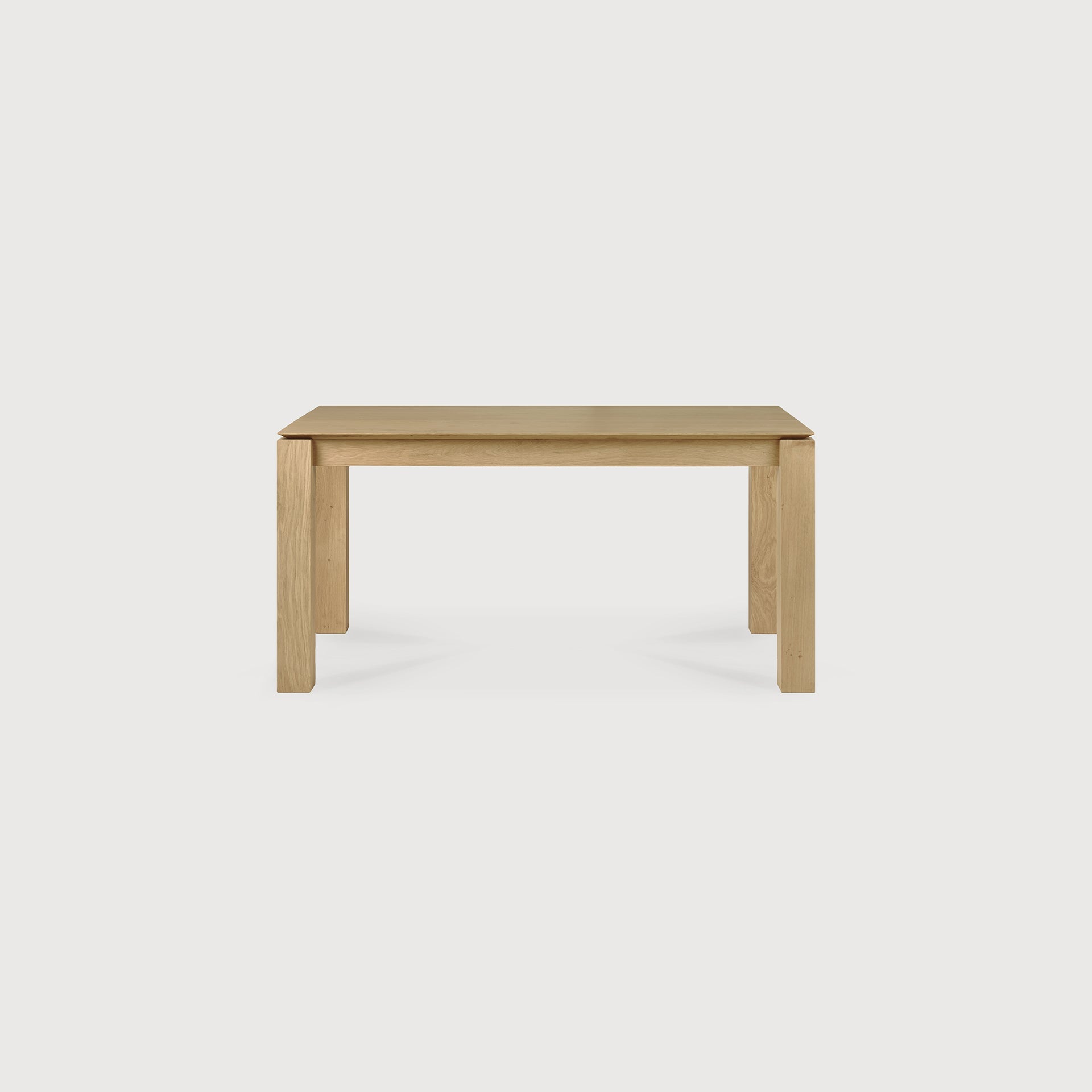 Slice dining table - oak - rectangular White Cliff Studio Dining Table
