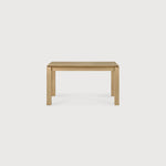 Slice extendable dining table - oak - rectangular White Cliff Studio Dining Table