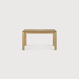 Slice extendable dining table - oak - rectangular White Cliff Studio Dining Table
